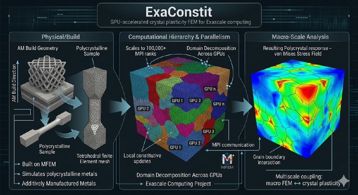 ExaConstit: High-Performance Micromechanics Finite Element Code
